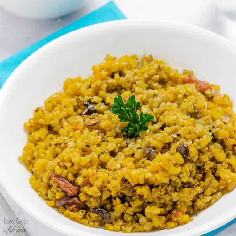 Cauliflower Local Jollof Rice Low Carb Africa