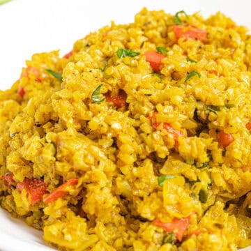 Curry Cauliflower Rice
