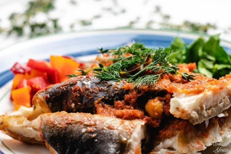 Baked Whole Catfish | Low Carb Africa