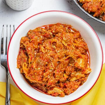 Eggplant-Chicken-Stew