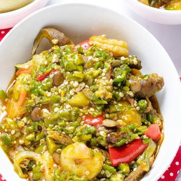 Okro Soup (African Okra Soup) - Low Carb Africa