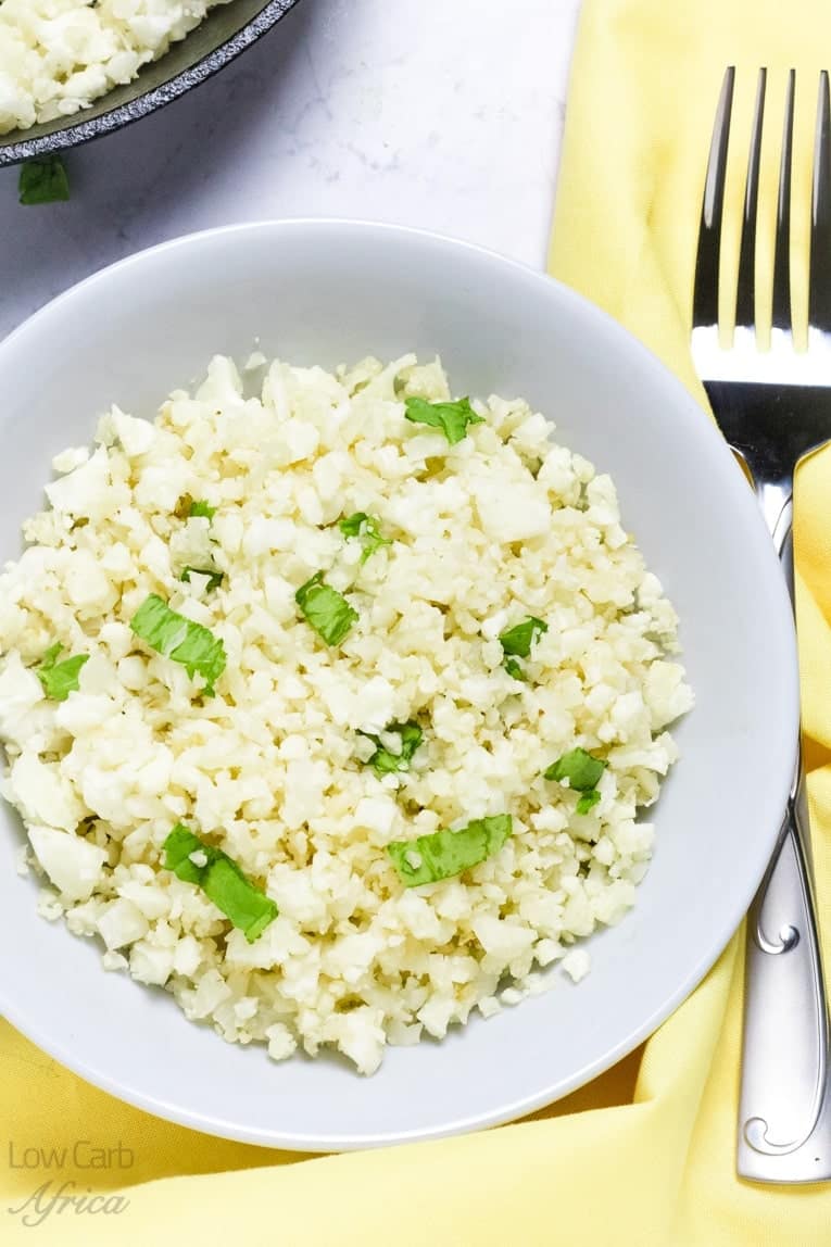 how to make Cauliflower rice
