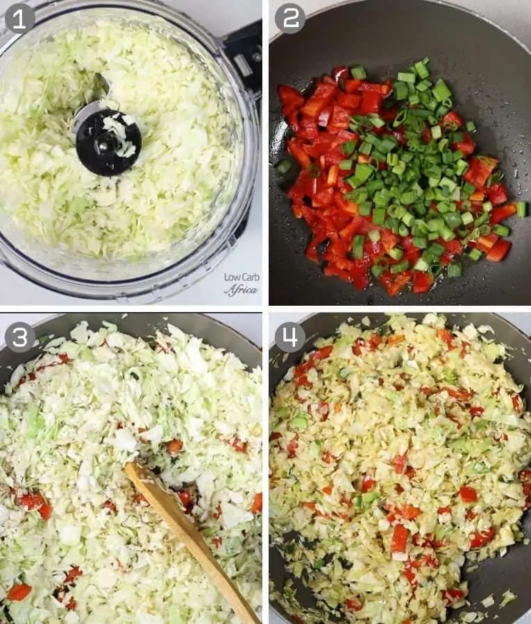 how to make cabbage rice