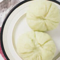Cabbage Fufu- two on a plate