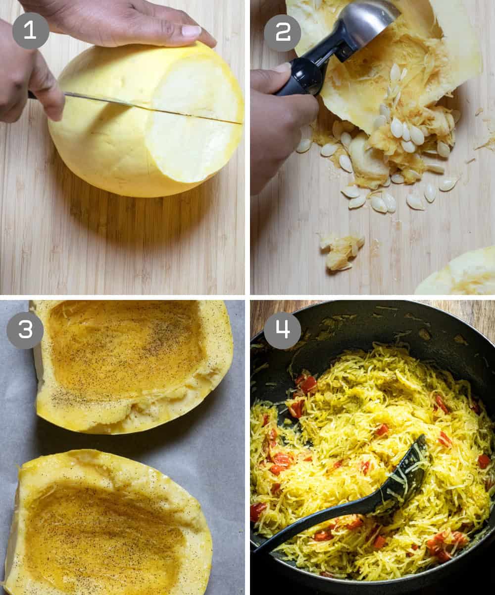 how to make keto spaghetti squash
