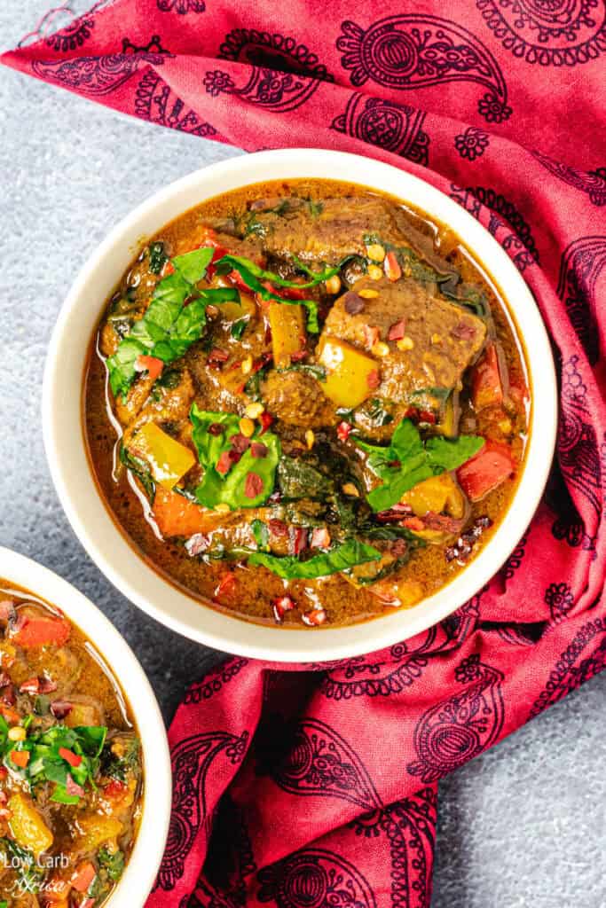 Lamb Curry with Coconut Milk - Low Carb Africa