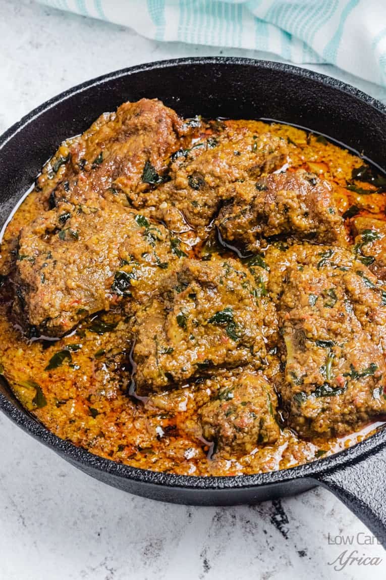 beniseed soup african sesame stew is an nigerian soup eaten with fufu
