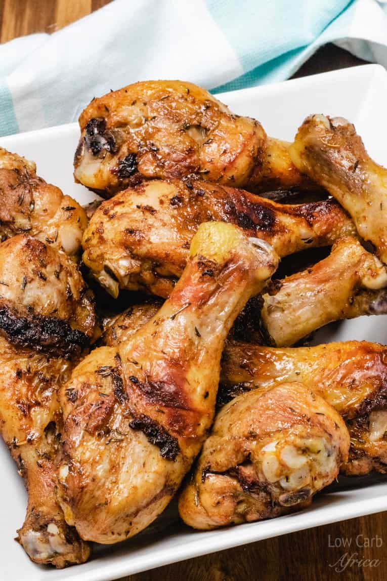 Crispy Skin Baked Chicken Drumsticks Low Carb Africa