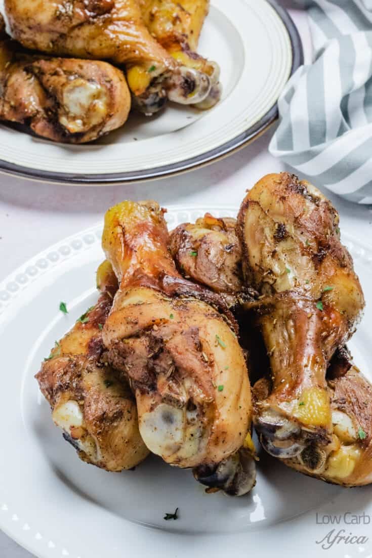 Crispy Skin Baked Chicken Drumsticks Low Carb Africa