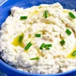 creamy keto mashed cauliflower