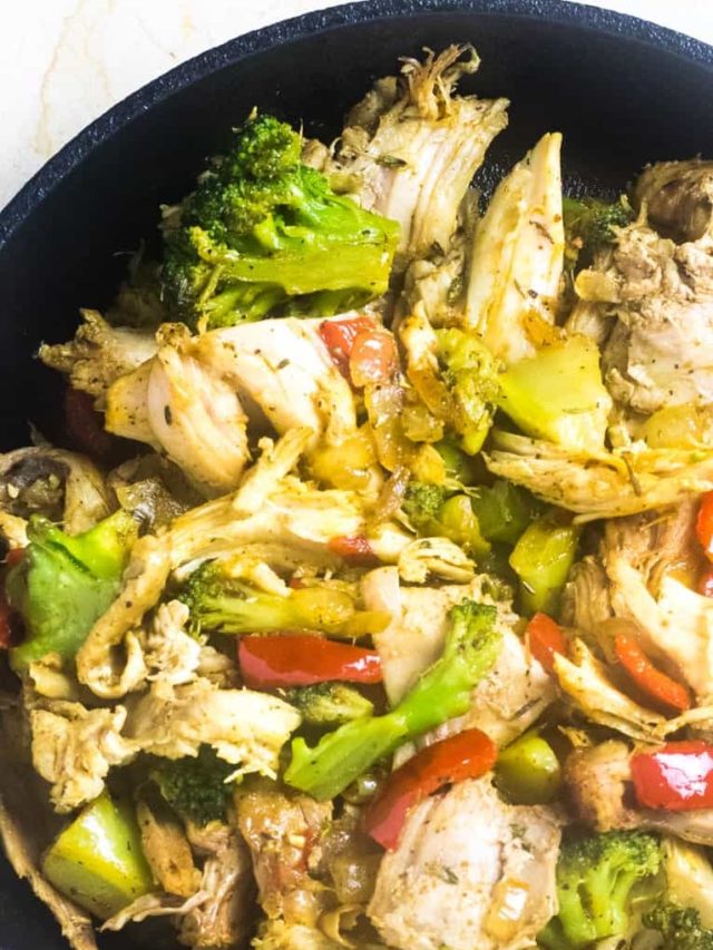 LEFTOVER TURKEY STIR FRY STORY - Low Carb Africa