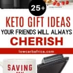 keto and low carb holiday and christmas gift ideas
