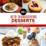 20+ Scrumptious Keto Holiday Desserts keto thanksgiving desserts featured image