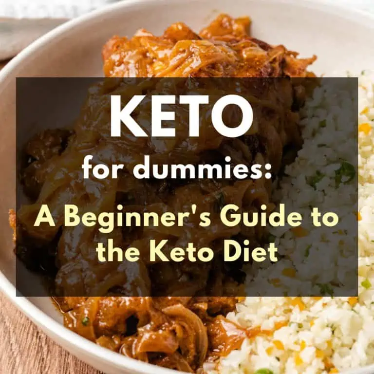 keto for dummies