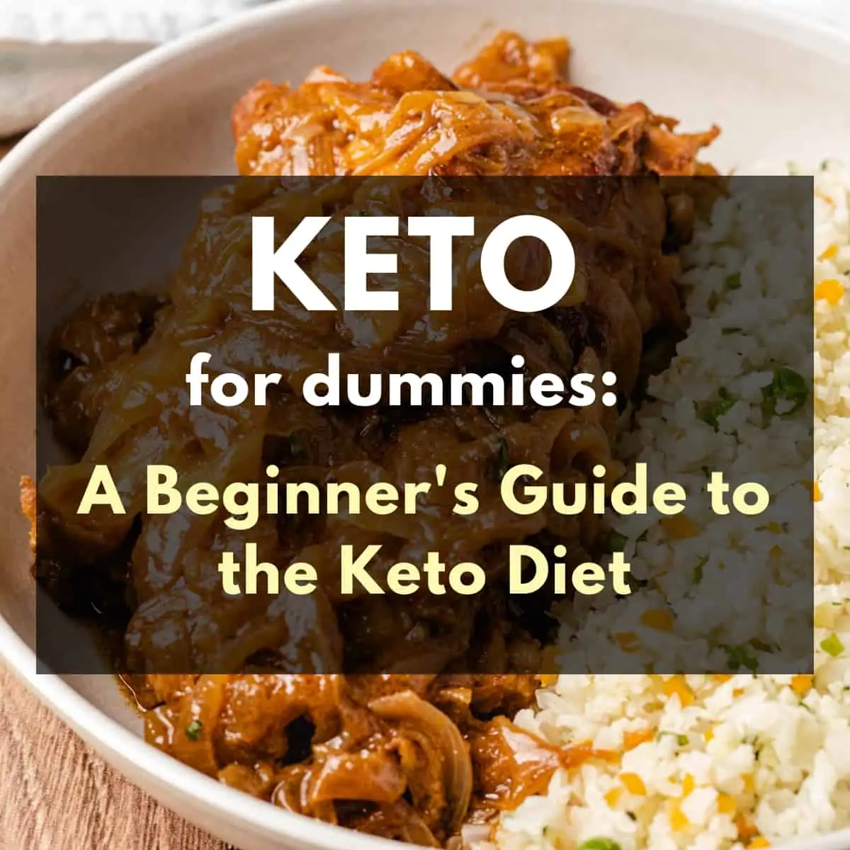 keto for dummies