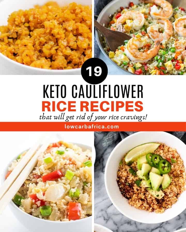 best keto Cauliflower rice recipes roundup homepage