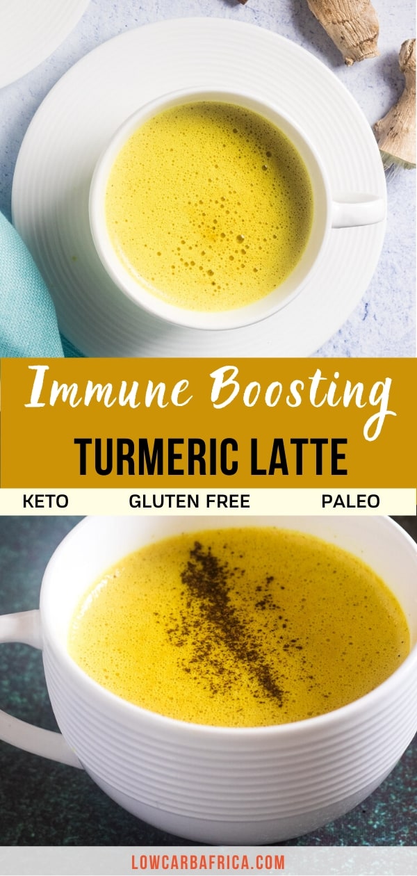 Bulletproof Turmeric Latte - Low Carb Africa