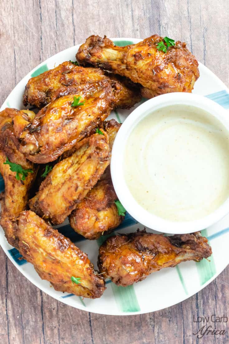 Ghost Pepper Wings | Low Carb Africa