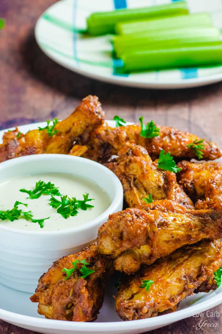 low carb ghost pepper wings