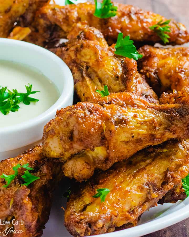 Keto Hot Wings with Ghost Pepper main featured image