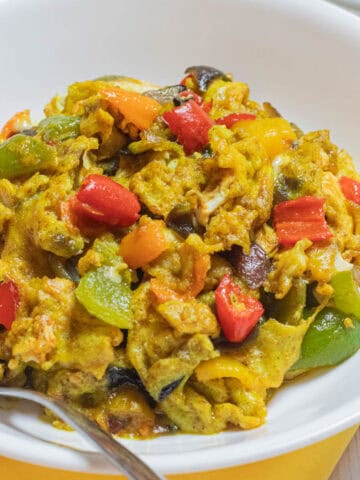 Scrambled Eggs and Veggies