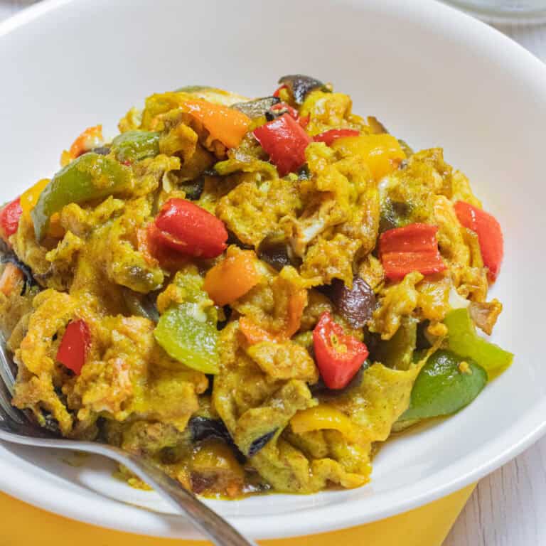 Scrambled Eggs and Veggies