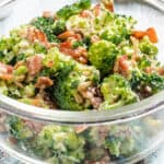 Broccoli Salad With Bacon And Sunflower Seeds