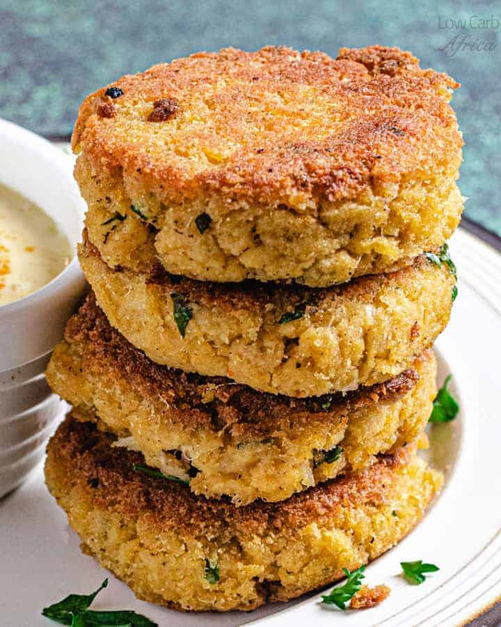 featured image for making keto fish cakes