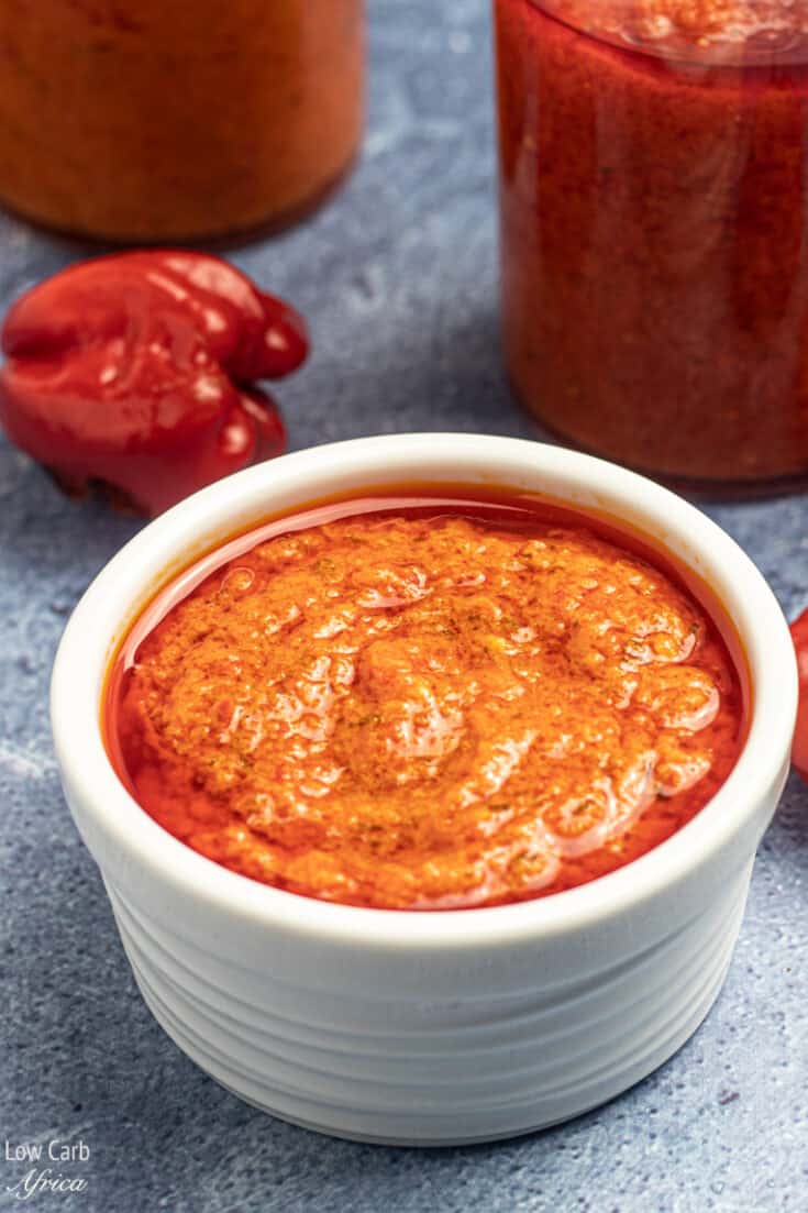 African Pepper Sauce - Low Carb Africa