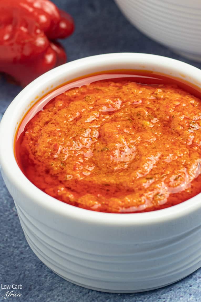 close up image of nigerian pepper sauce