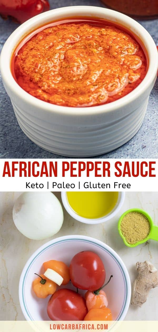 African Pepper Sauce Low Carb Africa