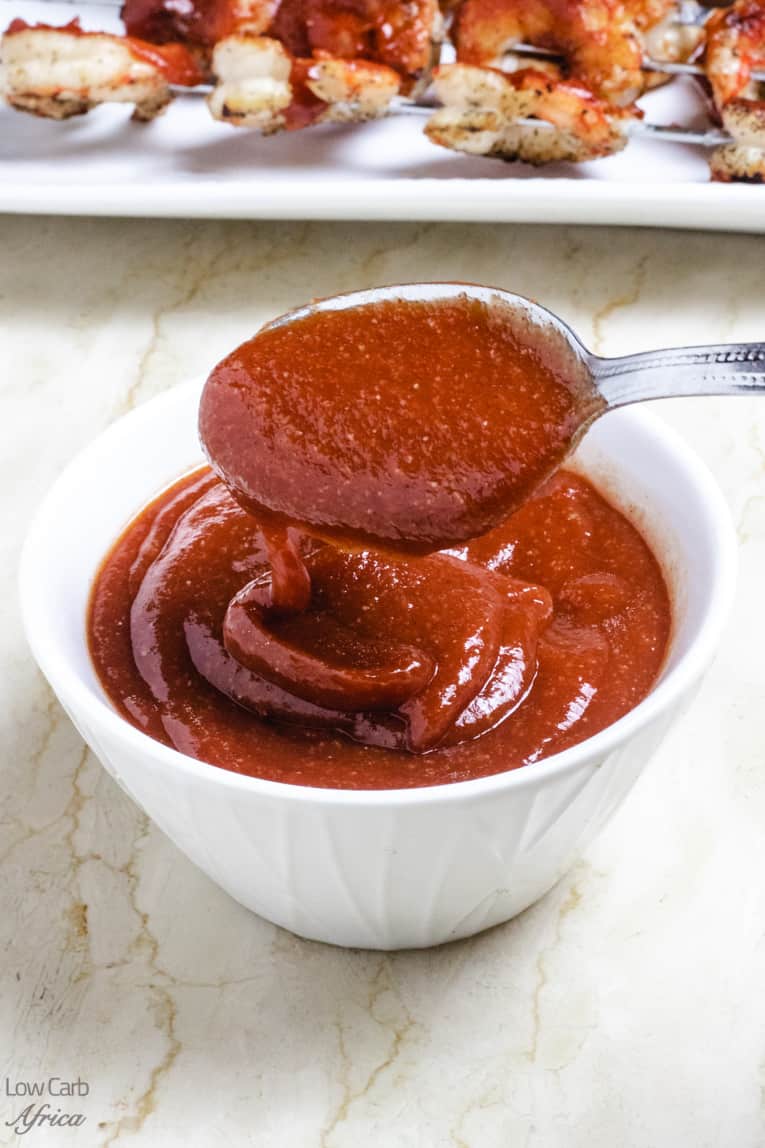 Easy, Keto Low-Carb Homemade BBQ Sauce + {VIDEO}