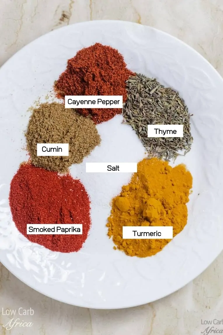 spices used in making rougaille saucisse