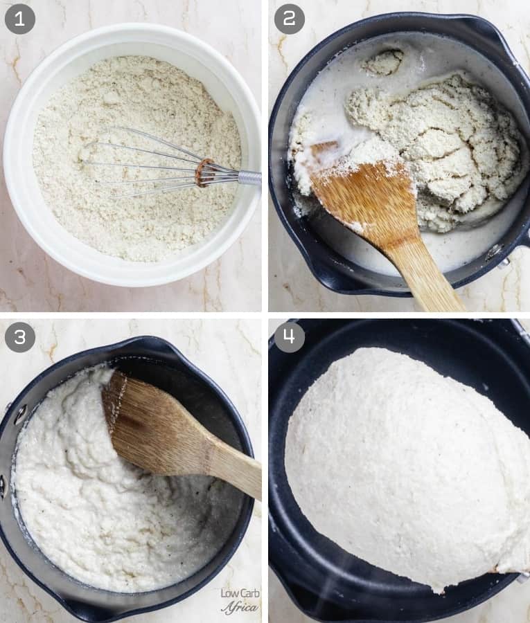 how to make keto almond fufu