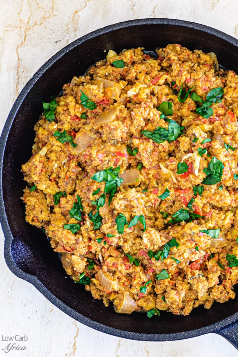 This egg stew is a must on your Nigerian keto diet
