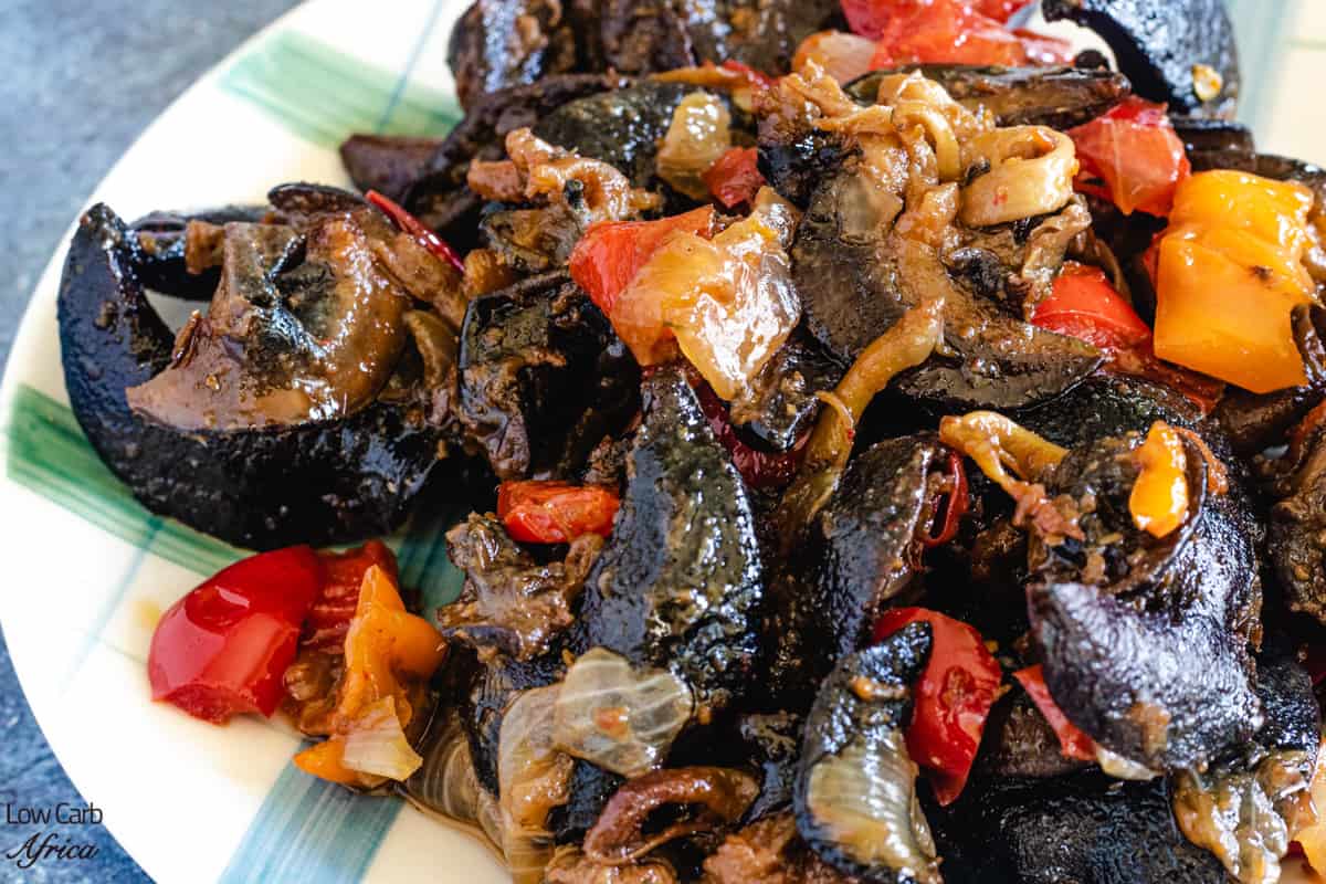 Peppered Snails Nigerian Snail Recipe Low Carb Africa