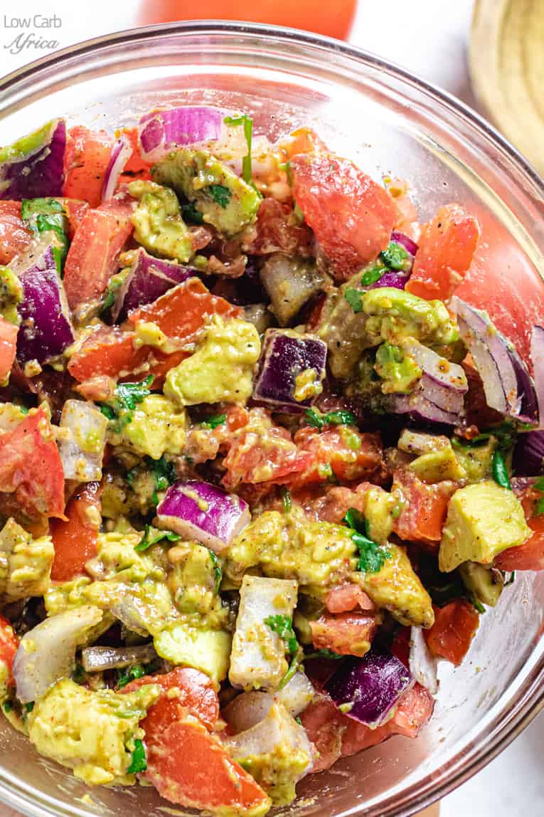 Kachumbari (Kenyan Tomato and Onion Salad) Low Carb Africa