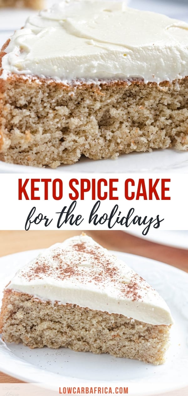 Keto Spice Cake with Cream Cheese Frosting - Low Carb Africa