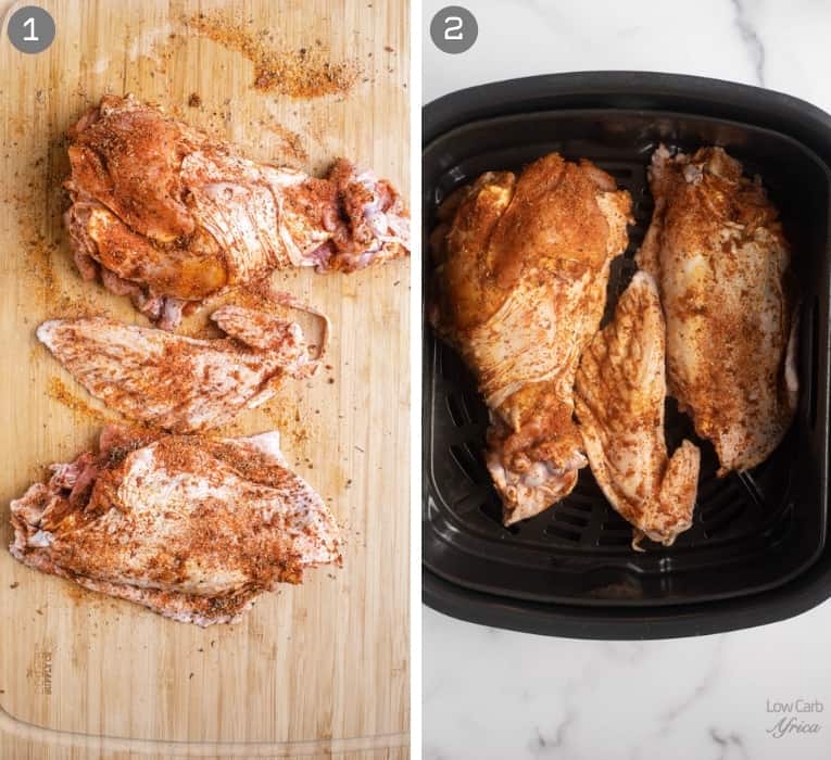 Smoked Turkey Wings In Air Fryer