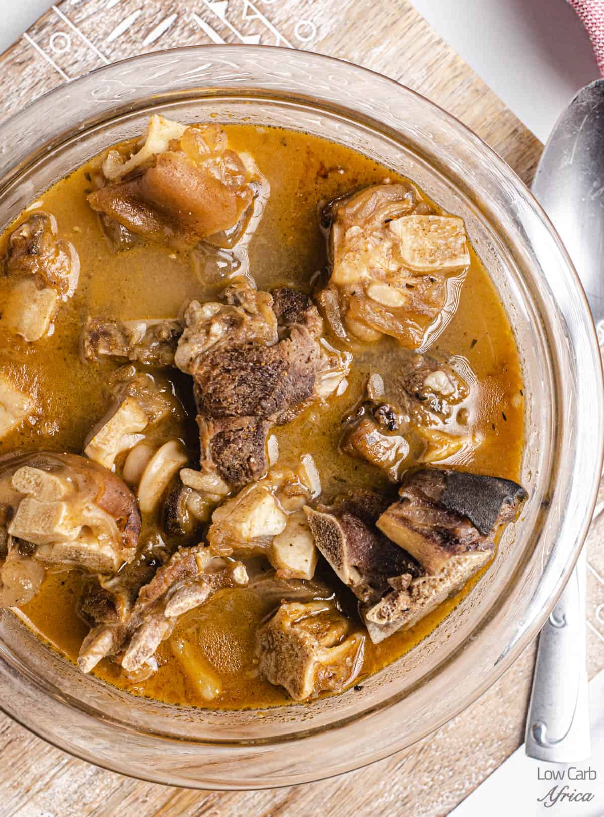 Goat Meat Pepper Soup - Low Carb Africa