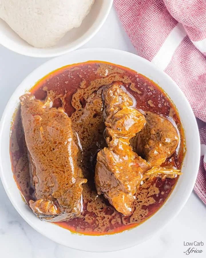 banga soup also known as palm nut soup is a staple in Africa