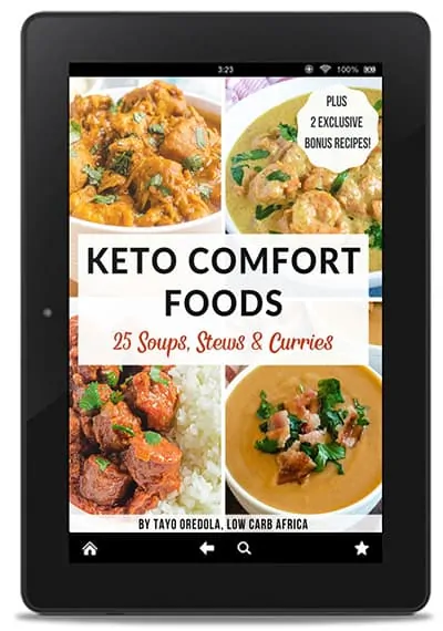 keto comfort foods cover