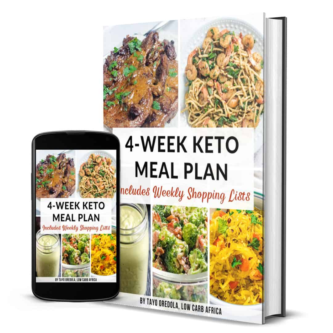 4-Week Keto Meal Plan Low Carb Africa