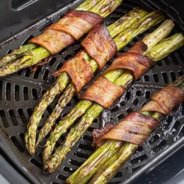 bacon wrapped asparagus in air fryer