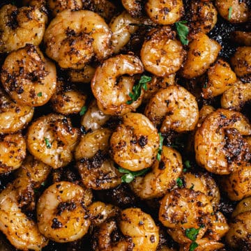 how to blacken shrimps in a pan