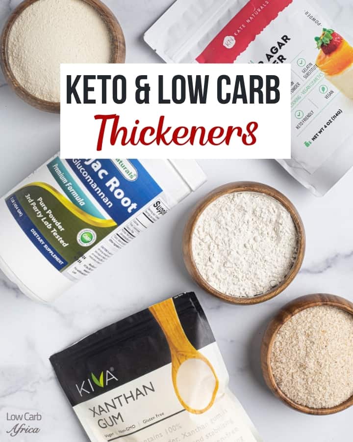 The Best Keto And Low Carb Thickeners Low Carb Africa