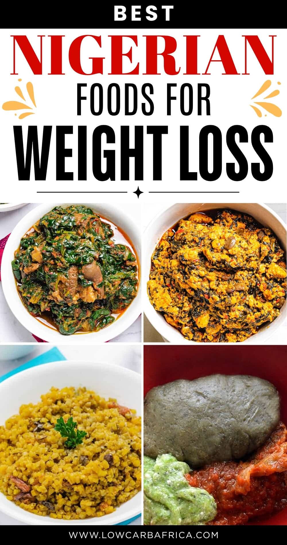 Best Nigerian foods for weight loss