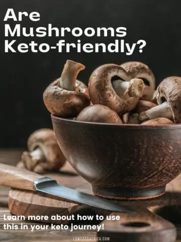are mushrooms keto