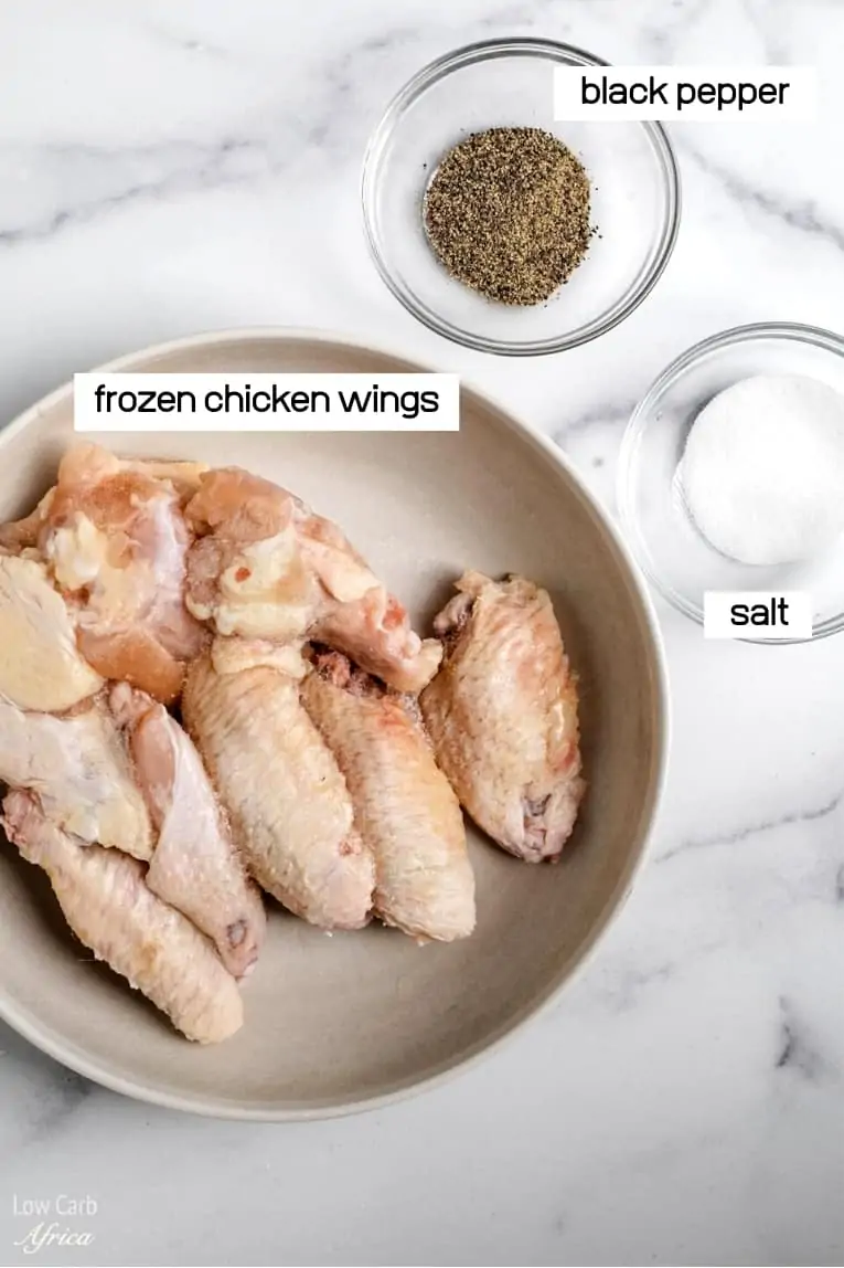 frozen chicken and spices