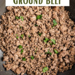 ground beef pinterest image
